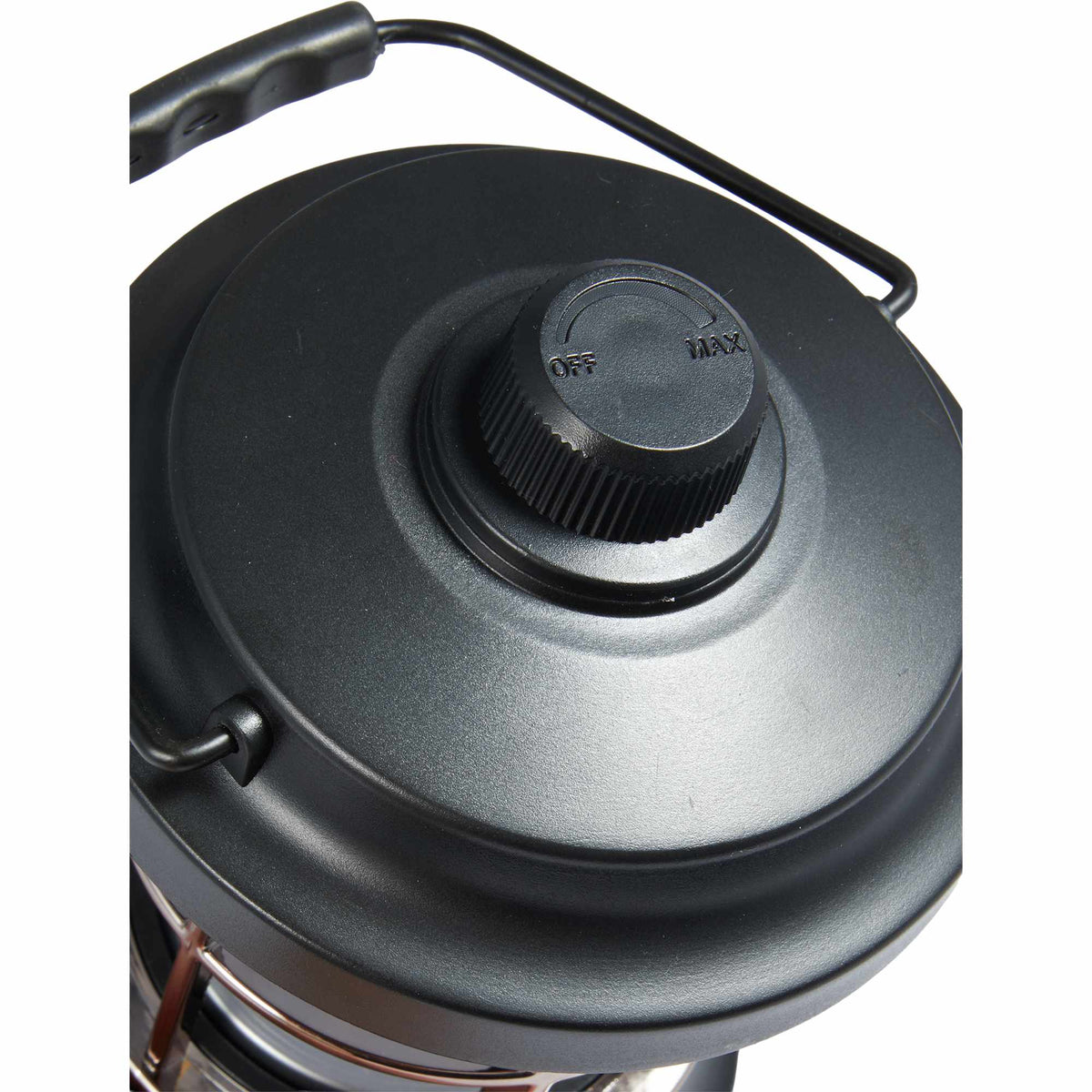 Rechargeable Camping Lantern with 30 ft String Lights - Black - Detail