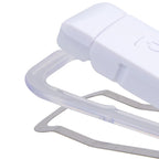 Rechargeable Clip On Book Light in Recycled Plastic Full Color - White - Alternate Clips