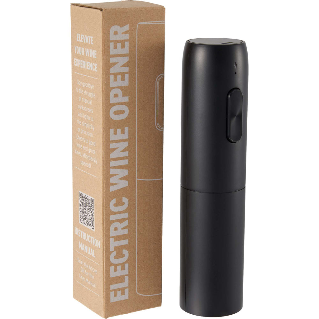 Rechargeable Electric Wine Opener with USB-C - Black - Components