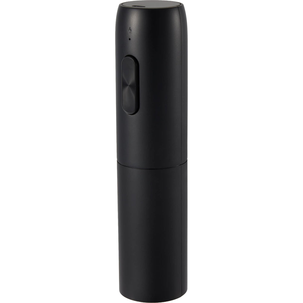 Rechargeable Electric Wine Opener with USB-C - Black - Left Angle
