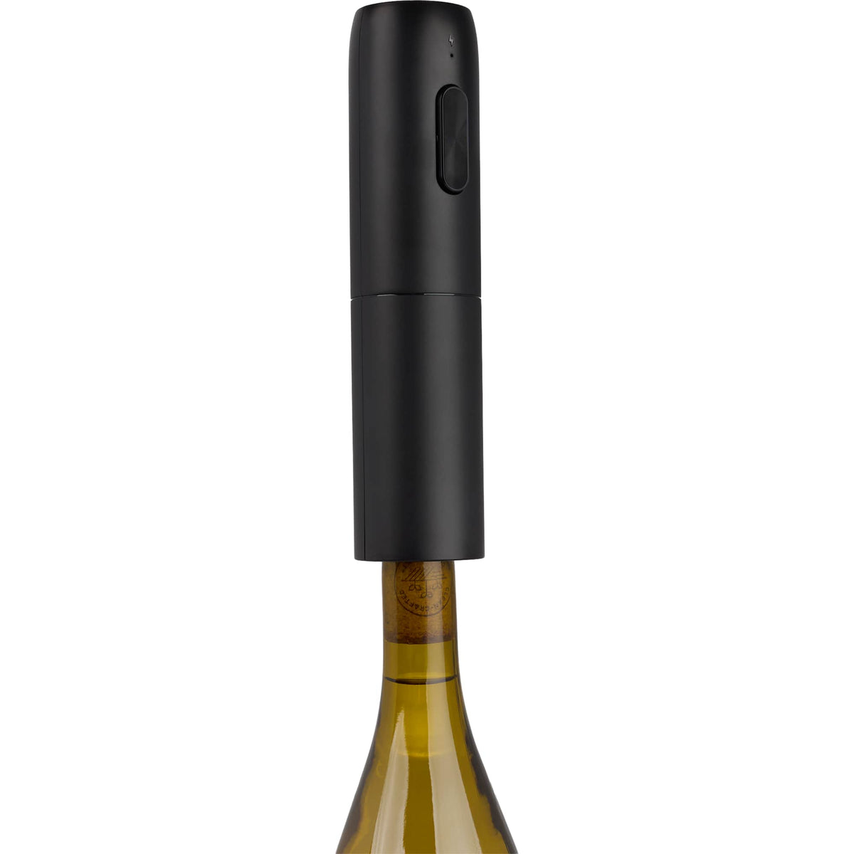 Rechargeable Electric Wine Opener with USB-C - Black - Propped