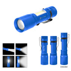Rechargeable Freeport Focus Flashlight - Blue - Laser
