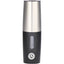 Rechargeable Gravity Pepper Mill with LED Light Laser Engraving - Steel - Front