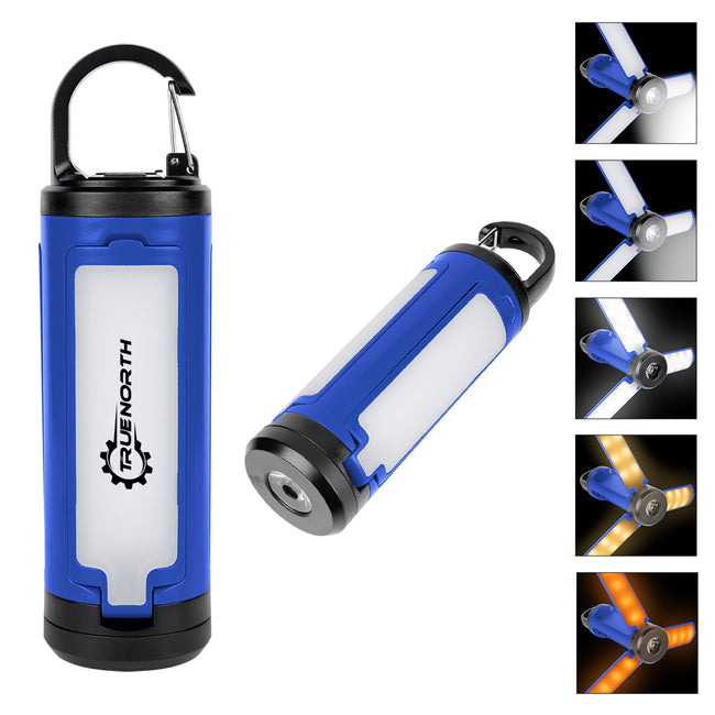 Rechargeable LED Lantern with Carabiner, Multi-Function