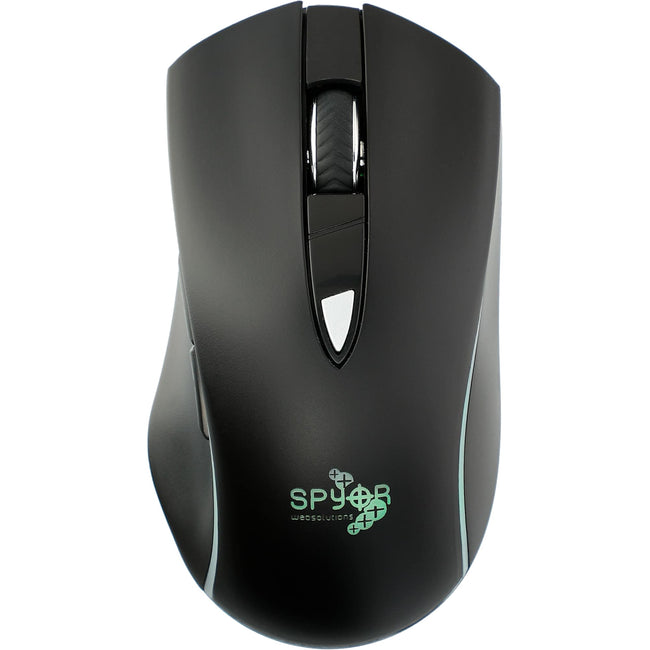 Rechargeable Light Up Logo Wireless Mouse Laser Engraving