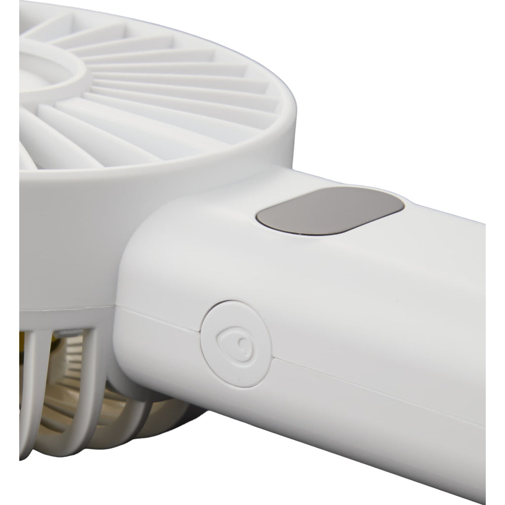 Rechargeable Misting Fan with LED Display - White - Detail 3