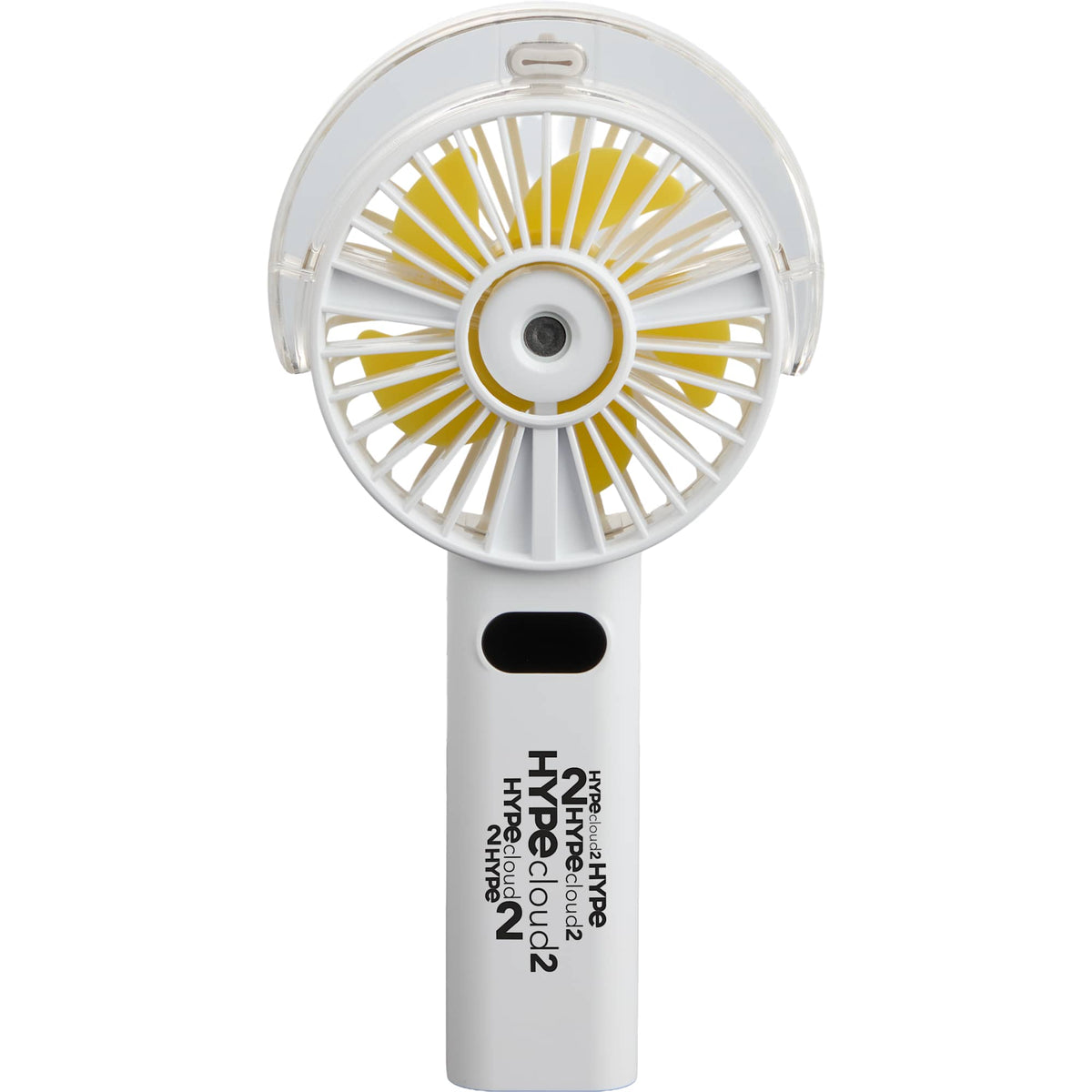 Rechargeable Misting Fan with LED Display - White - Front