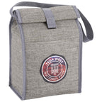 Reclaim Fold-Over Recycled Lunch Cooler, 4 Cans Transfer - Graphite - Photo