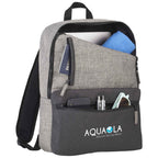 Reclaim Laptop Backpack in 100% Recycled PET, 15 Inch Embroidery - Graphite - Photo