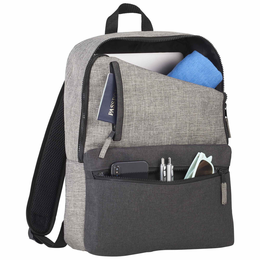 Reclaim Laptop Backpack in 100% Recycled PET, 15 Inch - Graphite - Photo 4