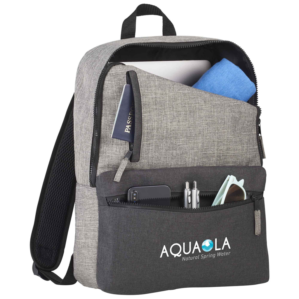 Reclaim Laptop Backpack in 100% Recycled PET, 15 Inch Transfer - Graphite - Photo