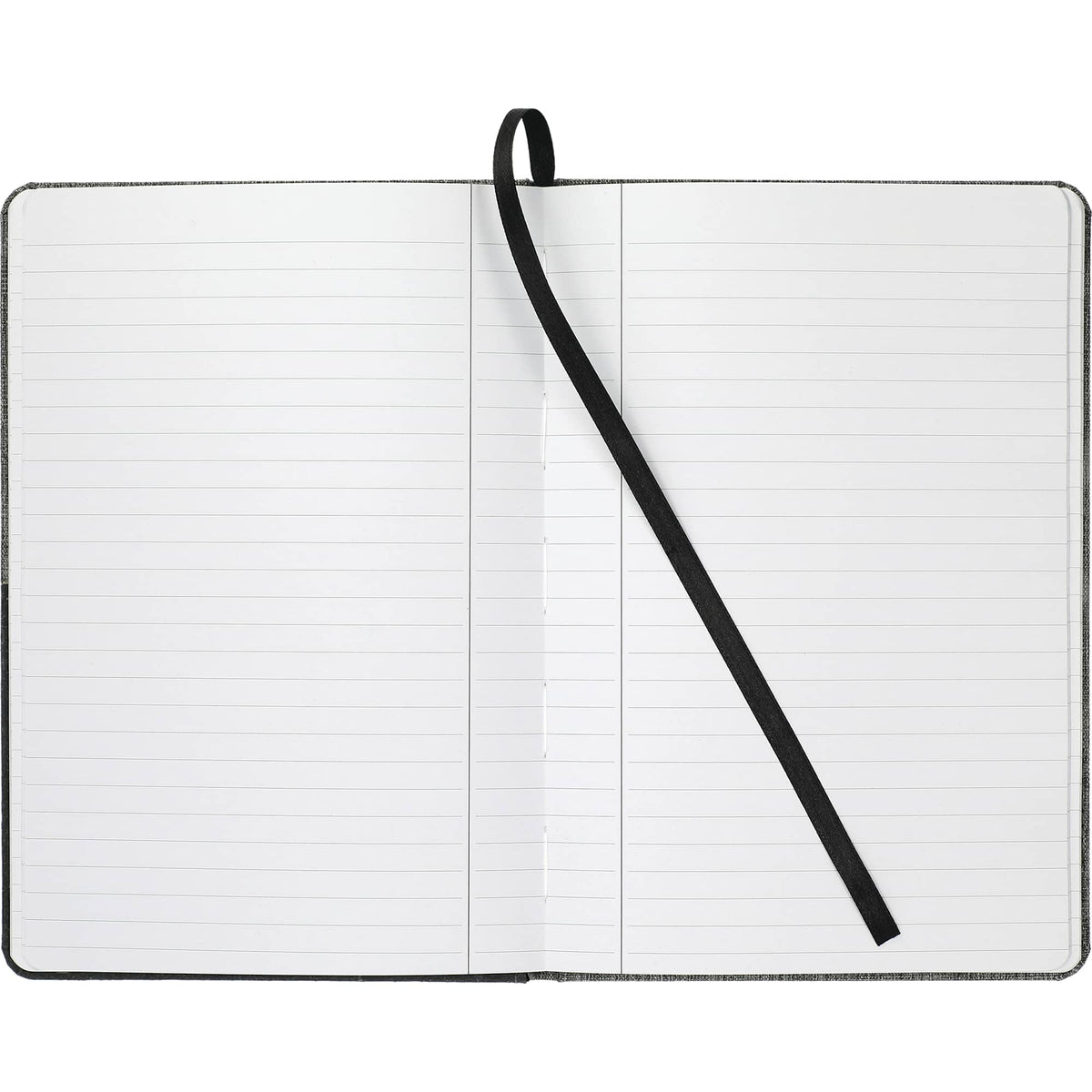 Reclaim Recycled Journal with Phone Pocket, 5.5 x 8.5 Inches Transfer - Gray - Front