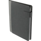 Reclaim Recycled Wireless Charging Writing Pad, 5,000 mAh - Gray - Left Angle 2