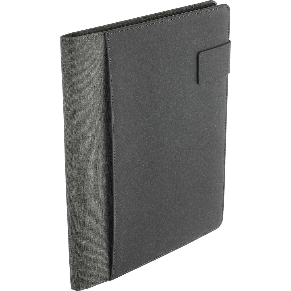 Reclaim Recycled Wireless Charging Writing Pad, 5,000 mAh - Gray - Right Angle 2