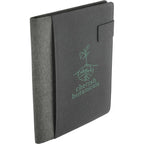 Reclaim Recycled Wireless Charging Writing Pad, 5,000 mAh - Gray - Right Angle