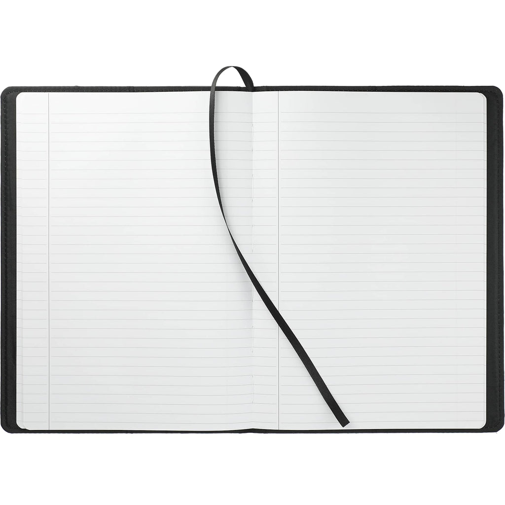 Reclaim Refillable Recycled Journal, 7 x 10 Inches - Gray - Open