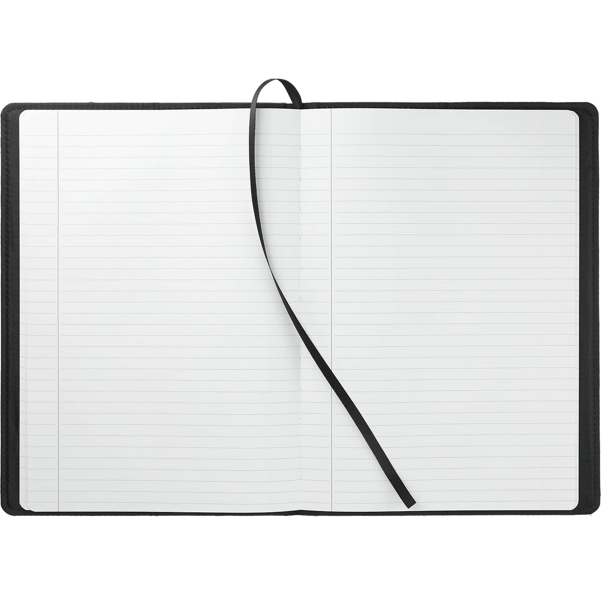Reclaim Refillable Recycled Journal, 7 x 10 Inches - Gray - Open