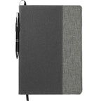 Reclaim Refillable Recycled Journal, 7 x 10 Inches - Gray - Propped 2