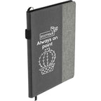 Reclaim Refillable Recycled Journal, 7 x 10 Inches - Gray - Right Angle