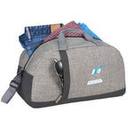 Reclaim Two Tone Sport Duffel Bag in Recycled PET Transfer - Graphite - Photo