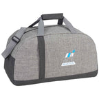 Reclaim Two Tone Sport Duffel Bag in Recycled PET Transfer - Graphite - Right Angle