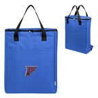 Recon Fifteen Can Cooler Backpack in Recycled PET - Royal Blue - Embroidery