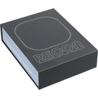 Recon Wireless Charging Pad with Phone-Finding Coil, 15W Full Color - Black - Right Angle 4