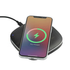 Recon Wireless Charging Pad with Phone-Finding Coil, 15W Full Color - Black - Right Angle 5