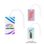 Rectangular Acrylic Luggage Tag - Acrylic Luggage Tag - Rectangle