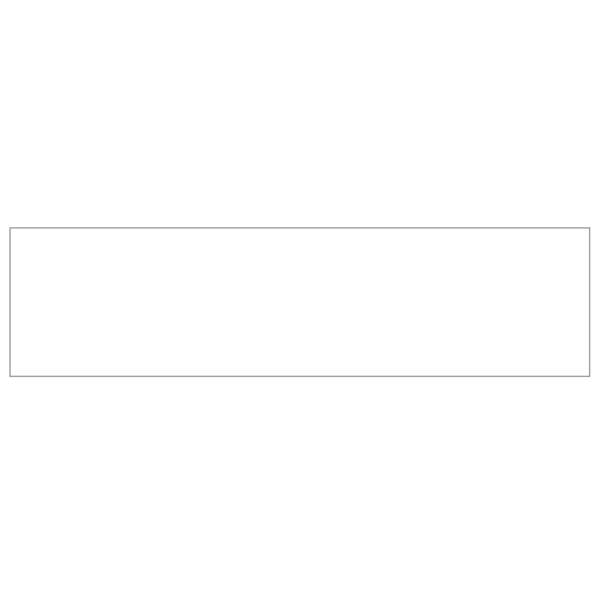 Rectangular Bumper Sticker, Size 153