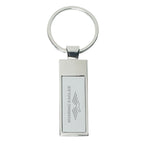 Rectangular Metal Key Tag - Laser Engraving