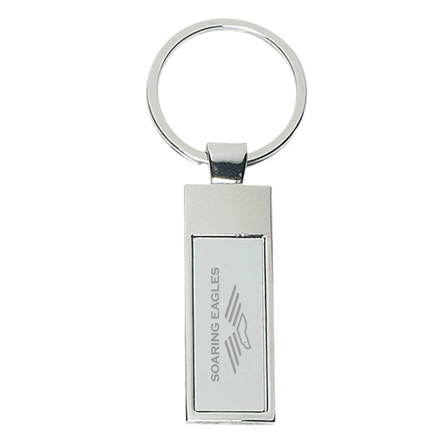 Rectangular Metal Key Tag