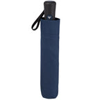 Recycled Auto-Open Folding Umbrella, 46 Inch - Navy - Front 5