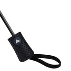 Recycled Auto-Open Folding Umbrella, 46 Inch - Navy/White - Detail Handle