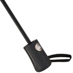 Recycled Auto-Open Folding Umbrella, 46 Inch Transfer - Black - Detail