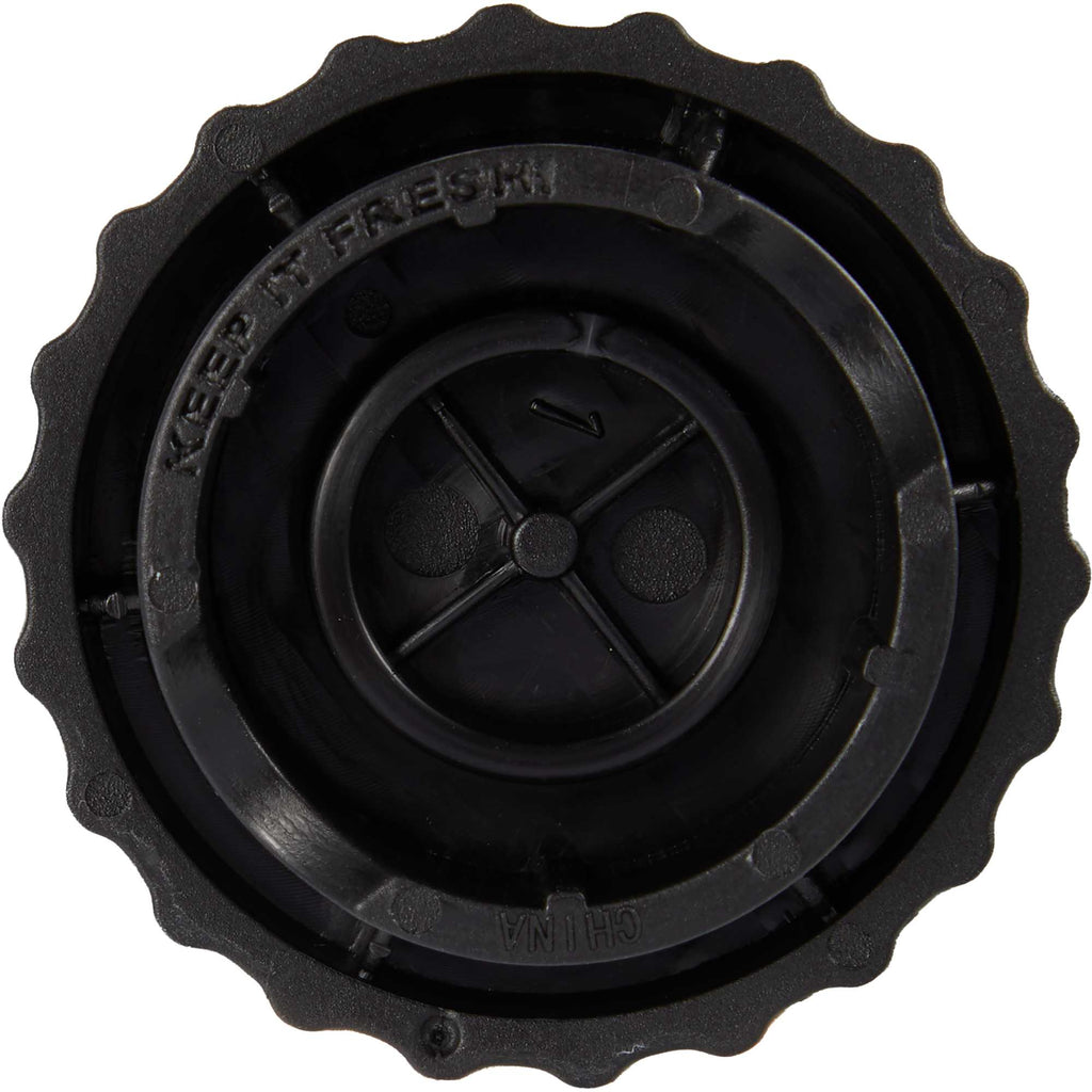 Recycled Bottle Opener and Reseal Cap Full Color - Black - Back