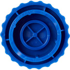 Recycled Bottle Opener and Reseal Cap Full Color - Blue - Back