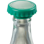 Recycled Bottle Opener and Reseal Cap Full Color - Green - Detail