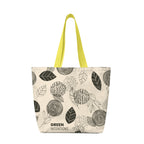 Recycled Canvas Tote Bag, 14 oz - Natural - Silk Screen
