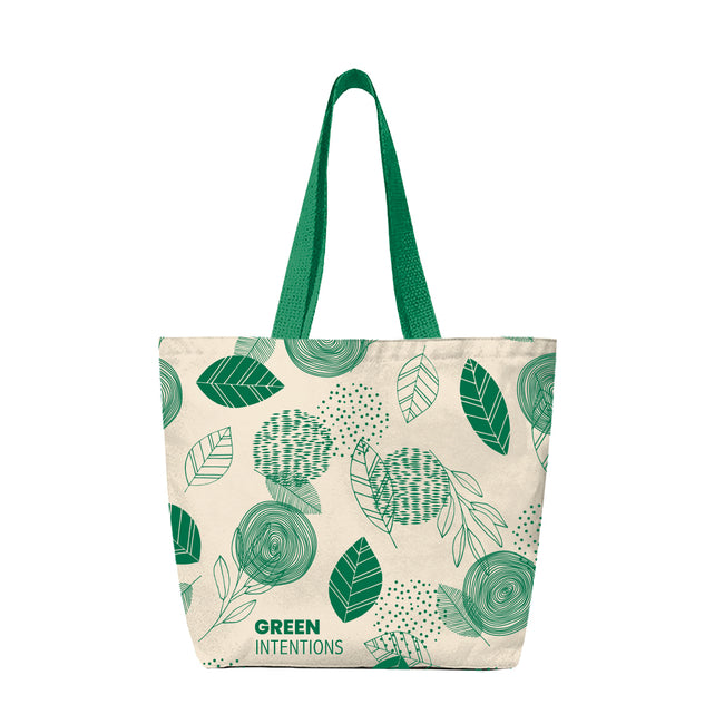 Recycled Canvas Tote Bag, 14 oz