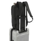 Recycled Commuter Laptop Backpack, 17 Inch - Black - Left Angle 2
