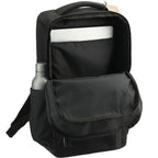Recycled Commuter Laptop Backpack, 17 Inch Transfer - Black - Right Angle 2