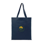 Recycled Cotton Flat Tote, 9 oz Embroidery - Indigo Denim - View 1