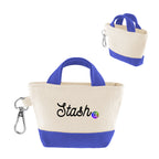 Recycled Cotton Mini Tote Bag Charm, 12 oz - Colorbrite