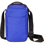 Recycled Crossbody Cooler for 6 Cans Transfer - Royal - Back