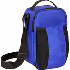 Recycled Crossbody Cooler for 6 Cans Transfer - Royal - Right Angle