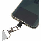 Recycled Crossbody Phone Lanyard, Adjustable - White - Detail 2