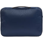 Recycled Diamond Ripstop Laptop Sleeve, 15 Inch Transfer - Navy - Back