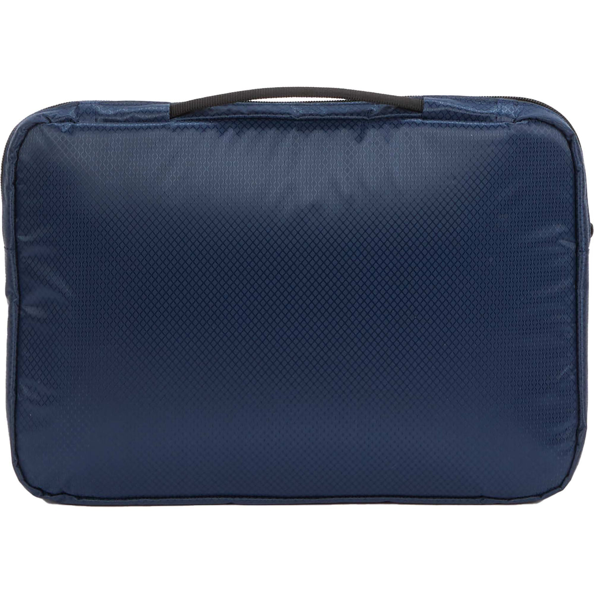 Recycled Diamond Ripstop Laptop Sleeve, 15 Inch Transfer - Navy - Back