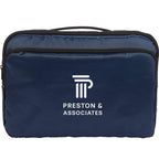 Recycled Diamond Ripstop Laptop Sleeve, 15 Inch Transfer - Navy - Front